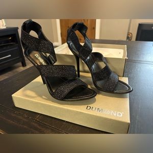 🌻Dumond black sparkly heels🌻